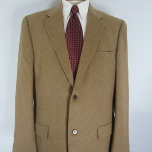New Tasso Ella  42 L Beige Camelhair Sport Coat
